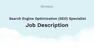 search engine optimisation specialist