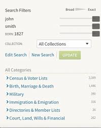 ancestry database