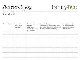 family tree research