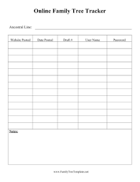 family tree tracker