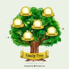 small family tree