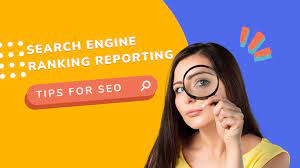 search engine ranking report
